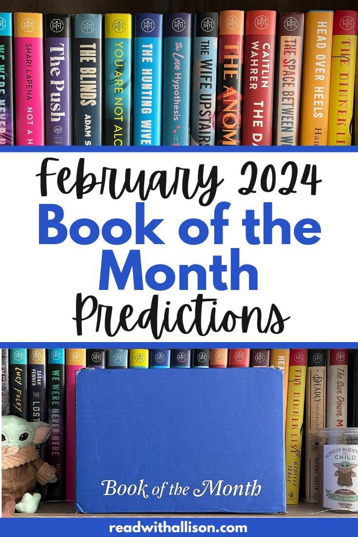 Book of the Month February 2024 Predictions Read With Allison